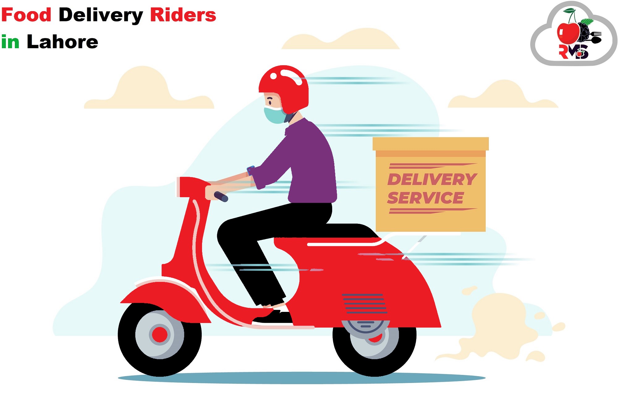 Delivery Riders in Lahore Cherry Berry RMS