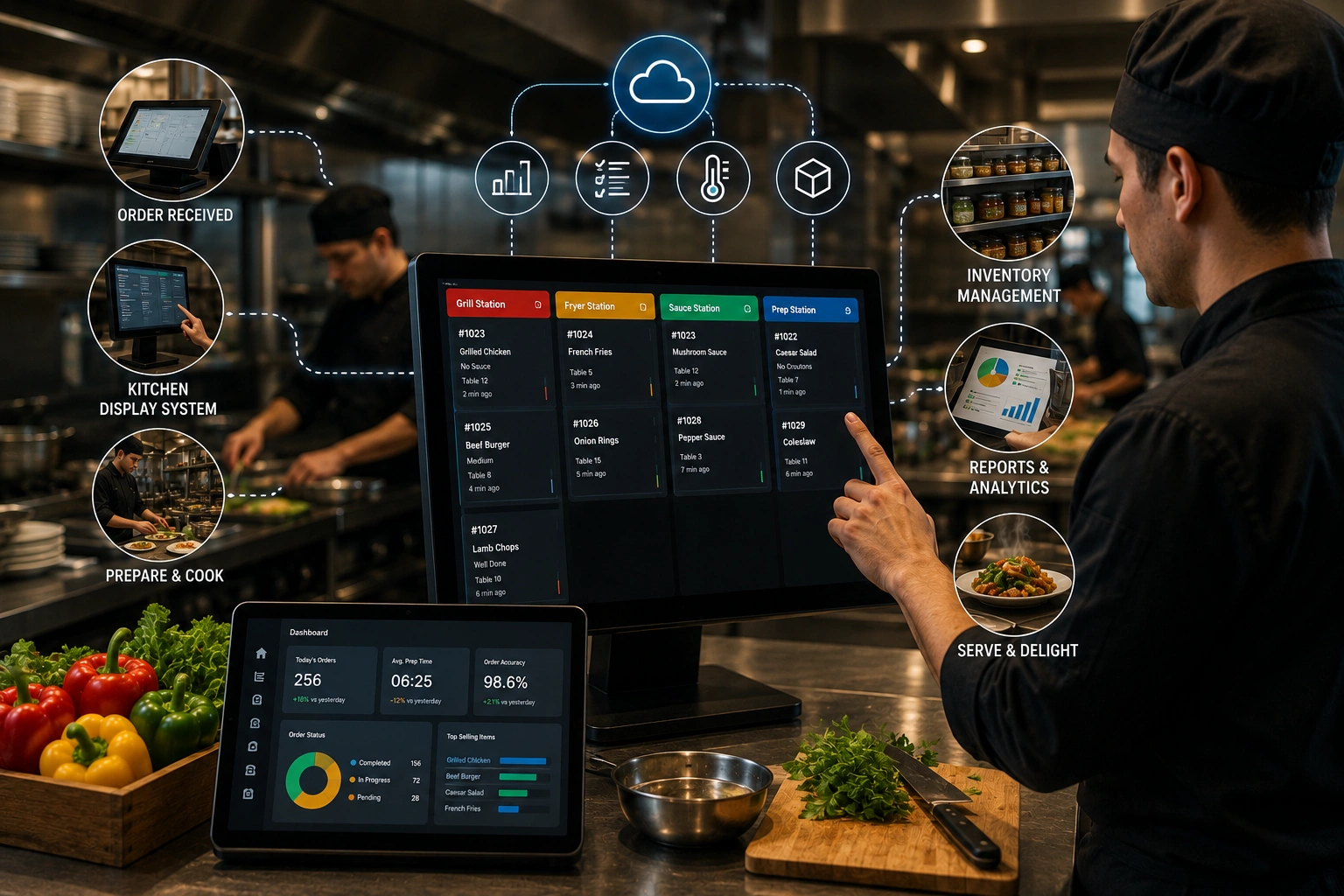 9 Key Components of a Restaurant Kitchen Management System
