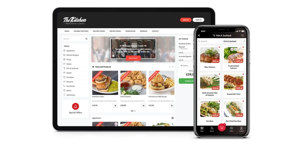 Web-Based Online Ordering Systems Or Mobile Apps