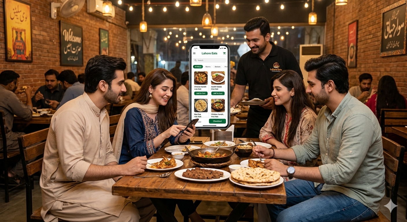 Web App for Restaurant Ordering in Lahore: A Step Towards Improvement