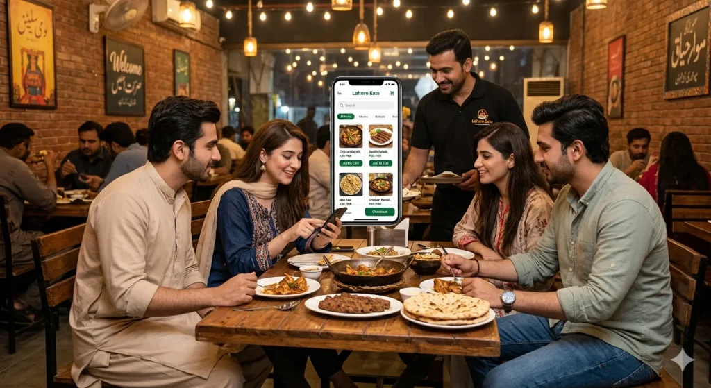 Web App for Restaurant Ordering in Lahore A Step Towards Improvement