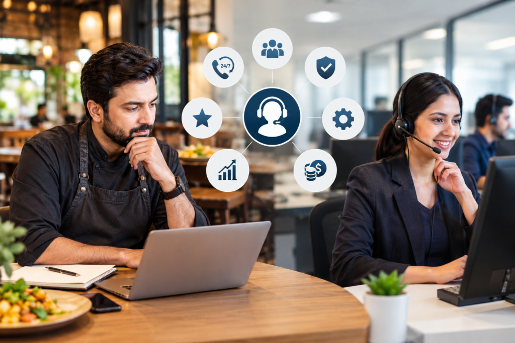 What Are The Factors Need To Be Considered While Choosing a Restaurant Call Center?