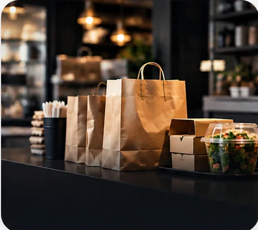 Full-service restaurant kitchen