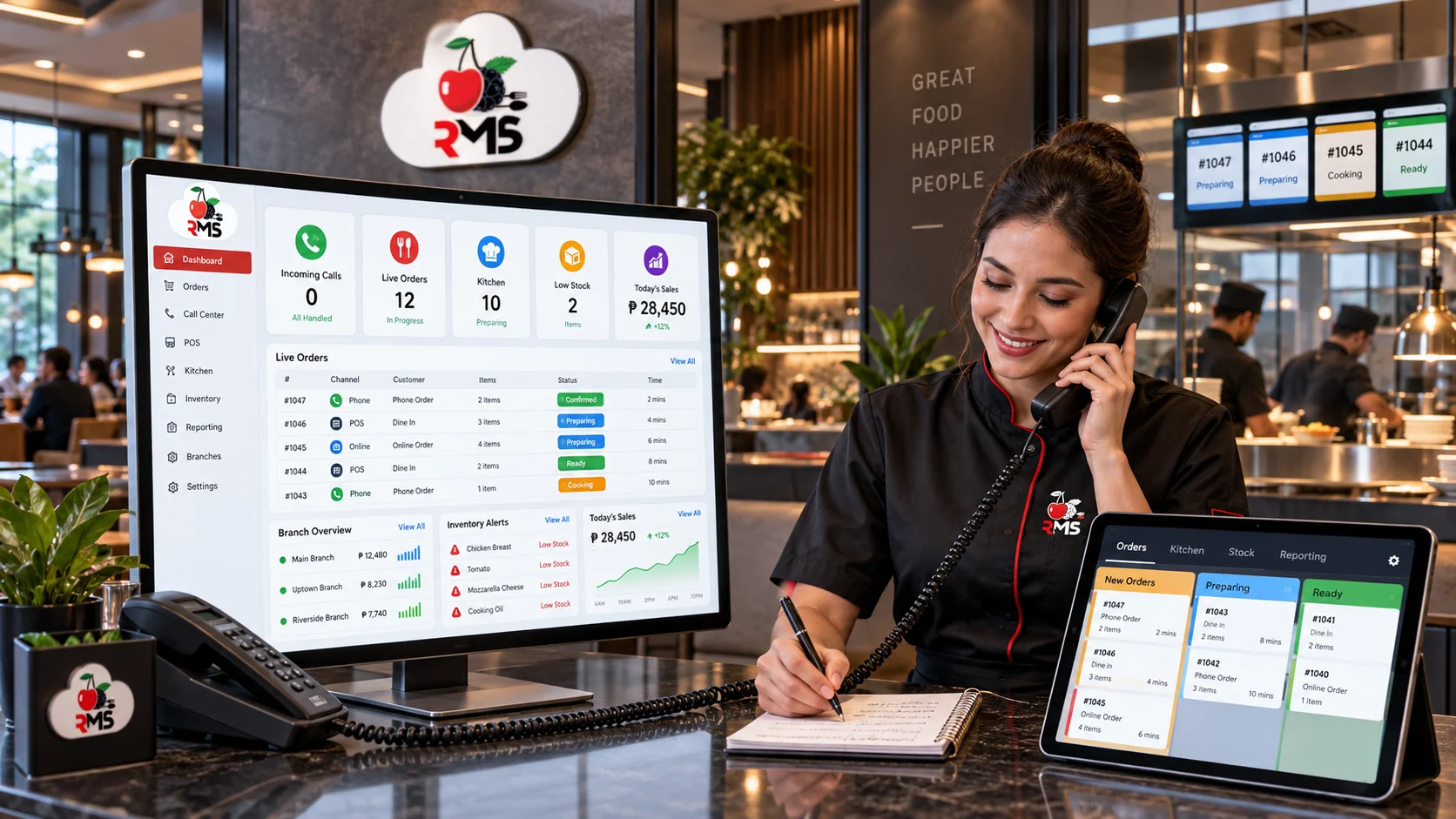 Never Miss an Order Because the Phone Rang