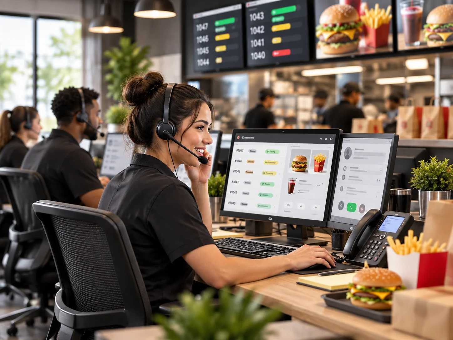 Quick service restaurant kitchen