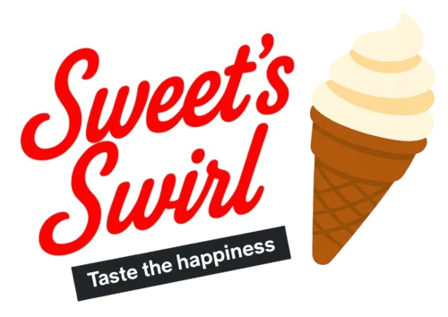 Sweet-swril ice-cream