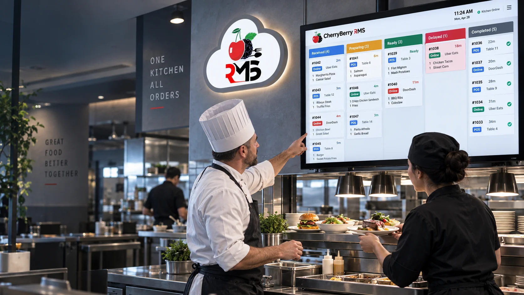 Trusted Kitchen Management System for Restaurants!