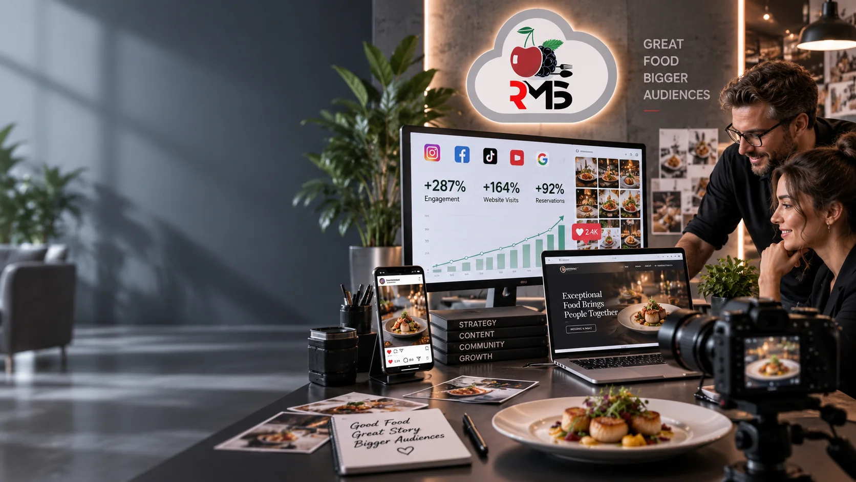 Digital Media Marketing Services for Restaurants!
