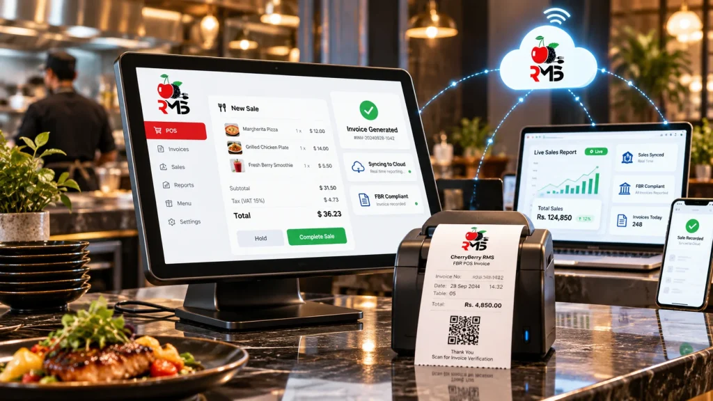 FBR POS Invoicing System That Reports Every Sale Automatically